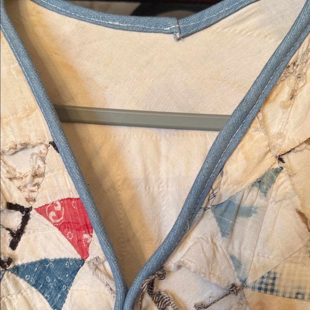 Multicolor Geometric Patterned Women's Poncho - image 3